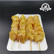 Brochettes de poulet marinées Thaï