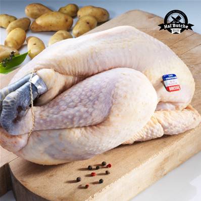 Poulet de Bresse halal AOP